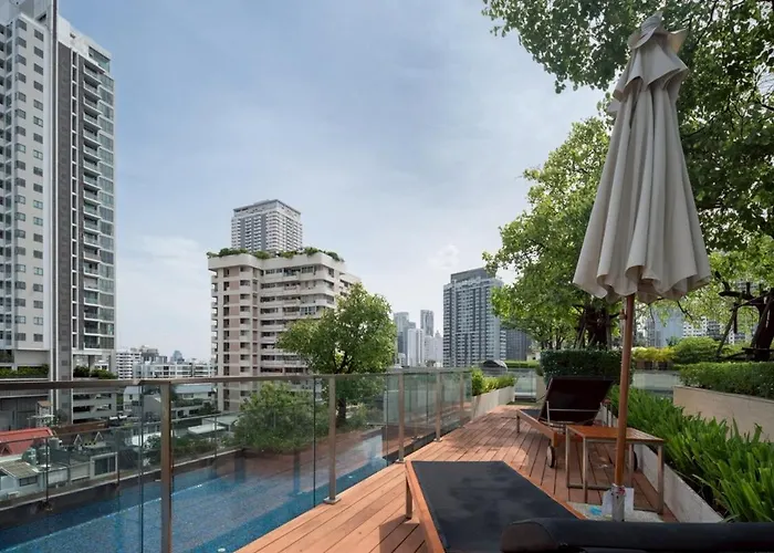 公寓 2br2ba Bts Thonglor Rooftop Pool Gym Bbq